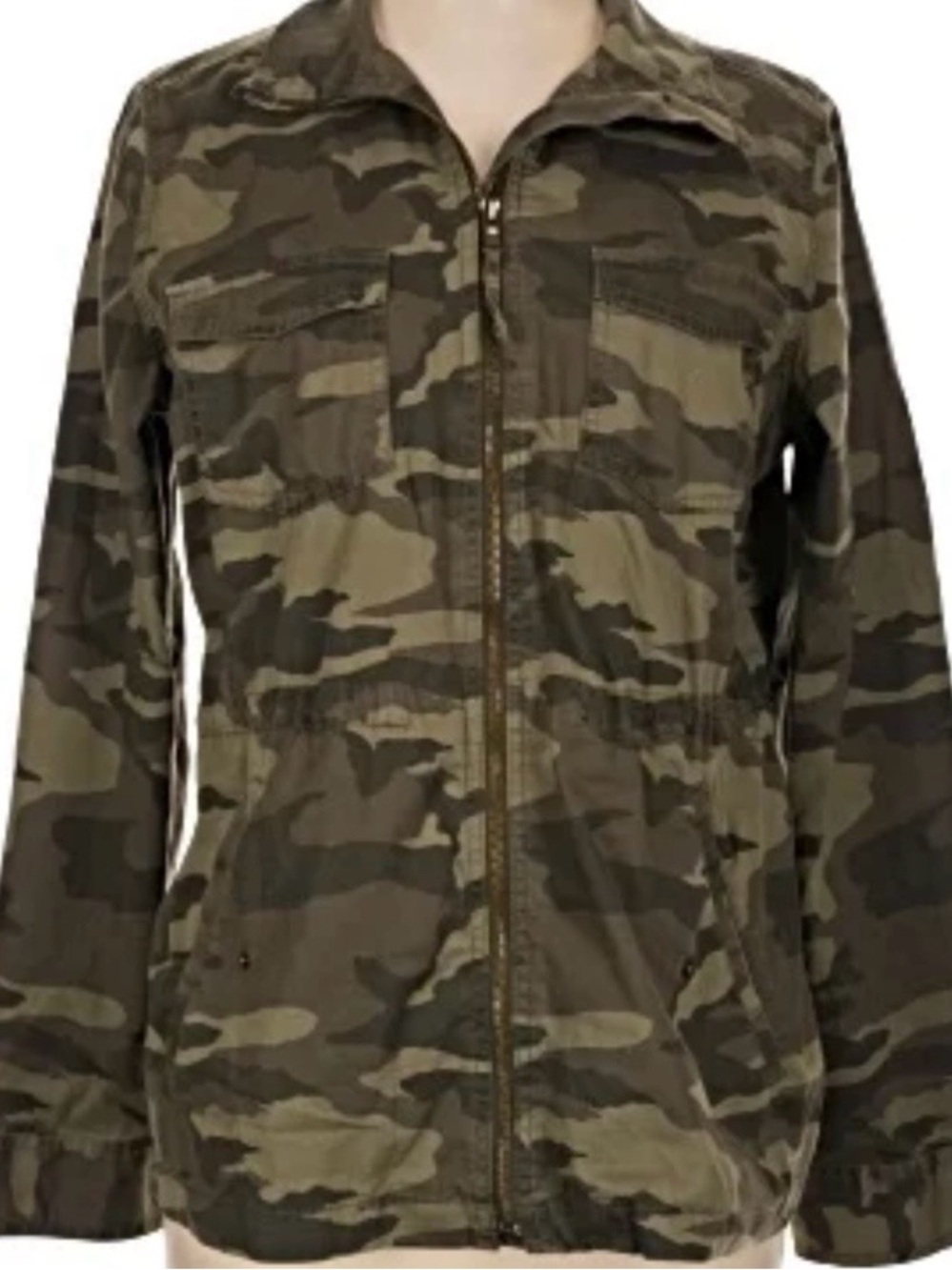 Sonoma Camo Utility Jacket XL | Zip Front Military Style Lightweight Jacket - Picture 2 of 12